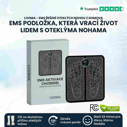 LOOMA - EMS VYŘEŠ OTEKLÉ NOHY Z DOMOVA