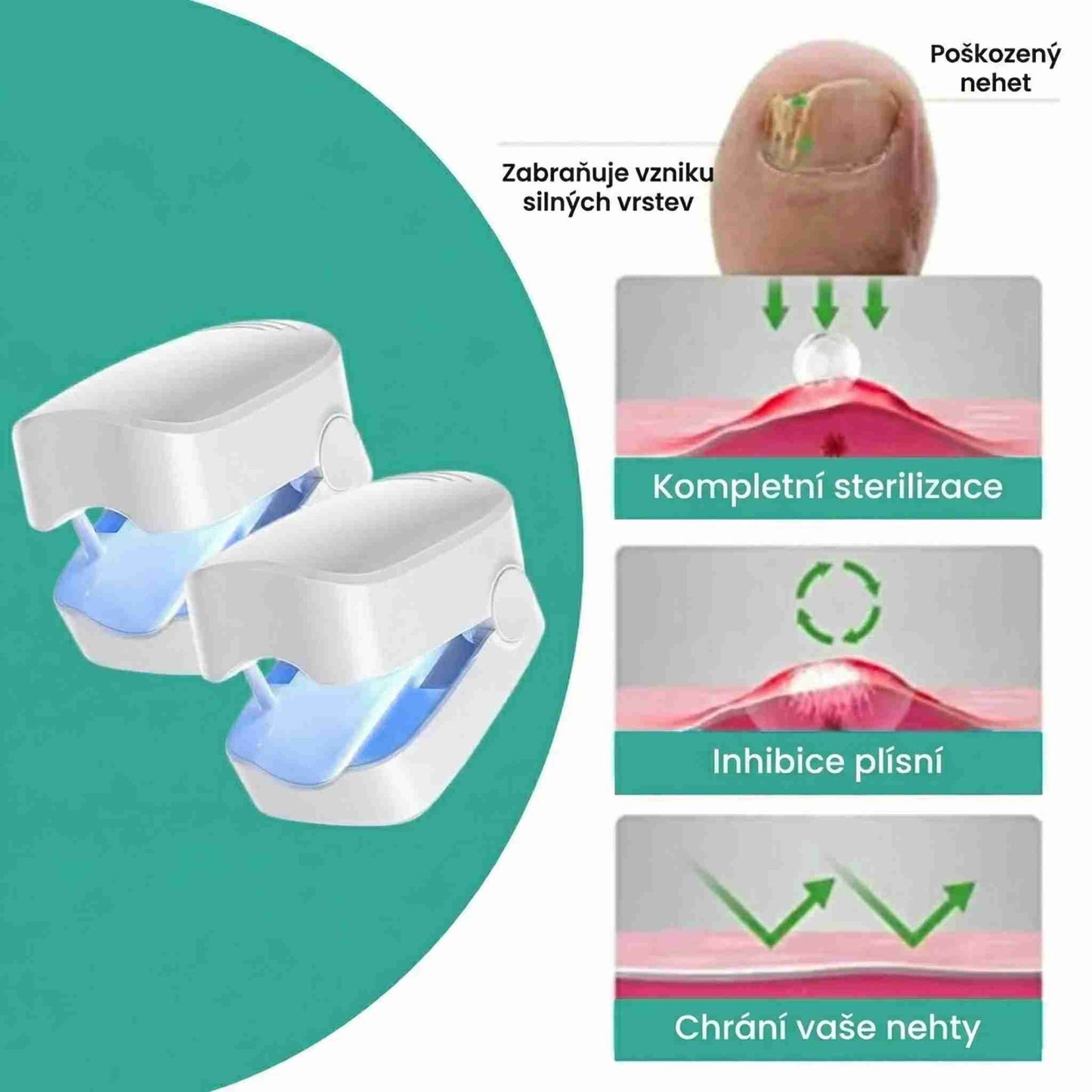 LOOMA - Léčí plísňové infekce a opravit nehty