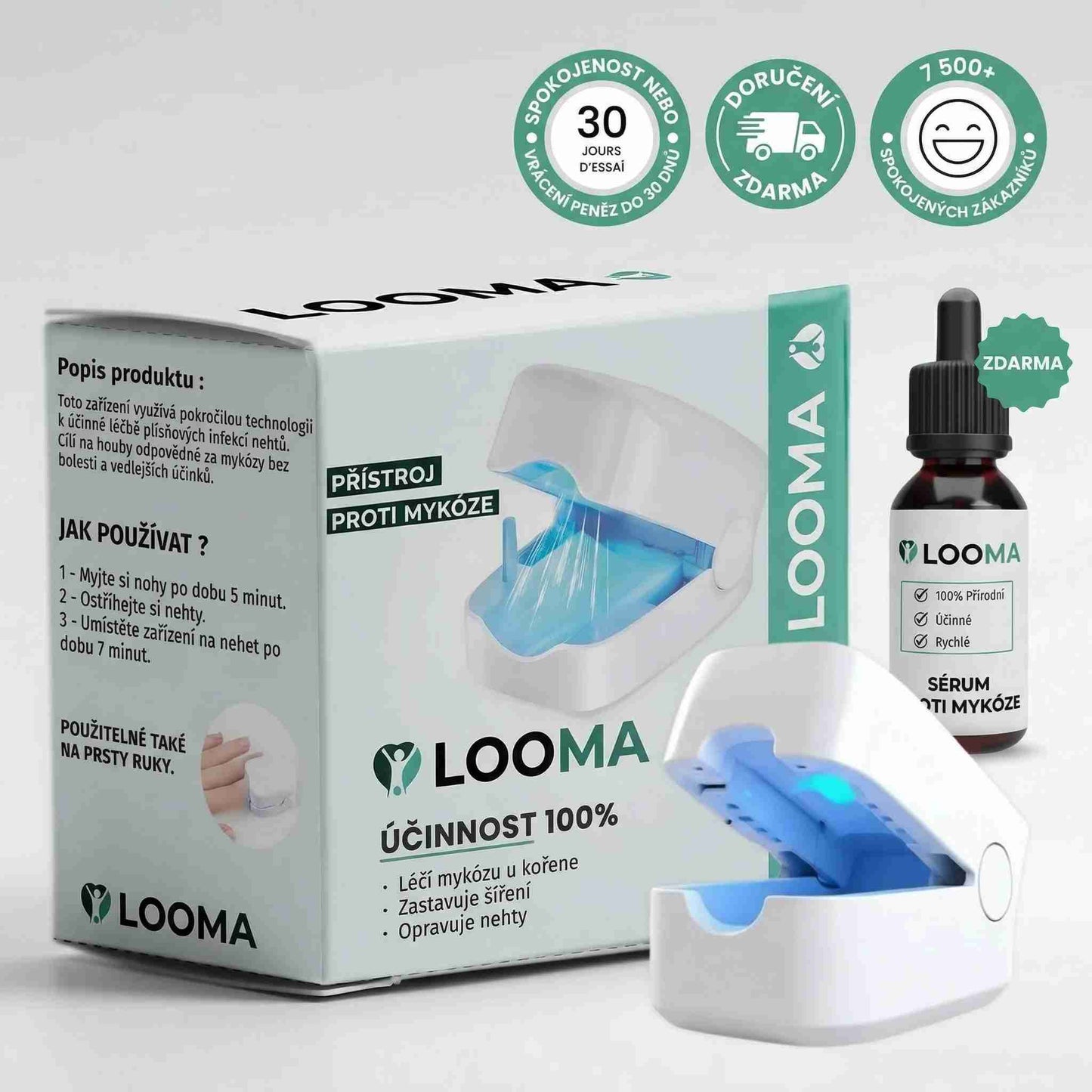 LOOMA - Léčí plísňové infekce a opravit nehty