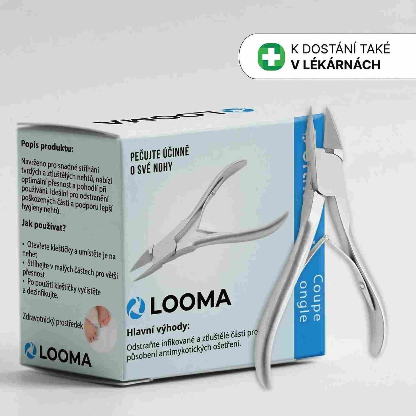 Kleštičky na nehty proti mykóze - LOOMA